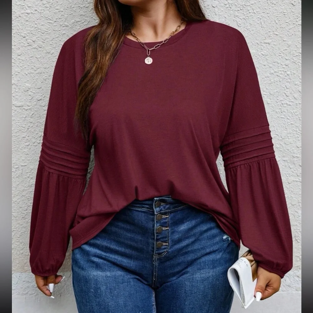 Boho bishop sleeve blouse_10